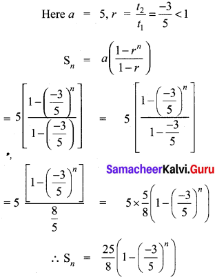 Samacheer Kalvi 10th Maths Chapter 2 Numbers and Sequences Ex 2.8 1
