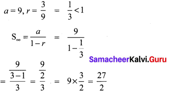 Samacheer Kalvi 10th Maths Chapter 2 Numbers and Sequences Ex 2.8 5