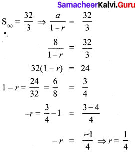 Samacheer Kalvi 10th Maths Chapter 2 Numbers and Sequences Ex 2.8 7