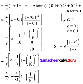 Samacheer Kalvi 10th Maths Chapter 2 Numbers and Sequences Ex 2.8 8