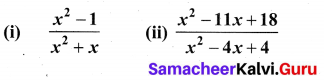 Samacheer Kalvi 10th Maths Chapter 3 Algebra Ex 3.4 1
