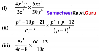Samacheer Kalvi 10th Maths Chapter 3 Algebra Ex 3.5 1