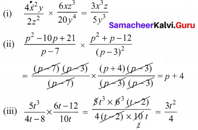 Samacheer Kalvi 10th Maths Chapter 3 Algebra Ex 3.5 2