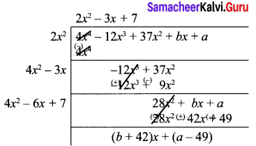 Samacheer Kalvi 10th Maths Chapter 3 Algebra Ex 3.8 5