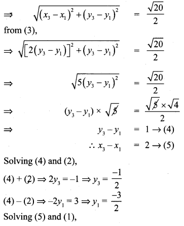 Samacheer Kalvi 10th Maths Chapter 5 Coordinate Geometry Ex 5.2 Samacheer Kalvi 10th Maths Chapter 5 Coordinate Geometry Ex 5.2 26