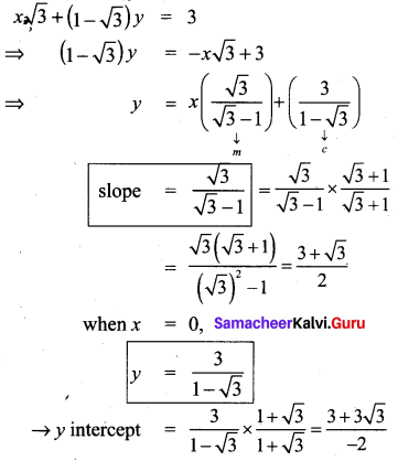Samacheer Kalvi 10th Maths Chapter 5 Coordinate Geometry Ex 5.3 6