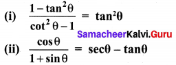 Samacheer Kalvi 10th Maths Chapter 6 Trigonometry Ex 6.1 2