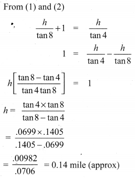 Samacheer Kalvi 10th Maths Chapter 6 Trigonometry Ex 6.2 17