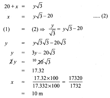 Samacheer Kalvi 10th Maths Chapter 6 Trigonometry Ex 6.5 65