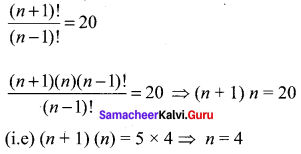 Samacheer Kalvi 11th Maths Solutions Chapter 4 Combinatorics and Mathematical Induction Ex 4.1 45