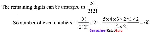 Samacheer Kalvi 11th Maths Solutions Chapter 4 Combinatorics and Mathematical Induction Ex 4.2 33