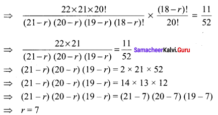 Samacheer Kalvi 11th Maths Solutions Chapter 4 Combinatorics and Mathematical Induction Ex 4.3 77