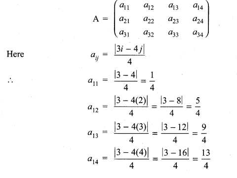 Samacheer Kalvi 11th Maths Solutions Chapter 7 Matrices and Determinants Ex 7.1 3