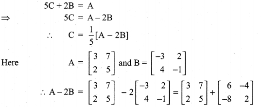 Samacheer Kalvi 11th Maths Solutions Chapter 7 Matrices and Determinants Ex 7.1 77