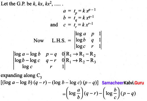 Samacheer Kalvi 11th Maths Solutions Chapter 7 Matrices and Determinants Ex 7.2 27