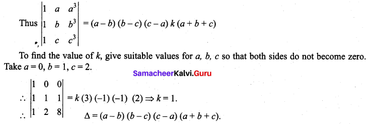 Samacheer Kalvi 11th Maths Solutions Chapter 7 Matrices and Determinants Ex 7.3 19