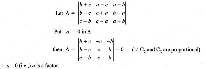 Samacheer Kalvi 11th Maths Solutions Chapter 7 Matrices and Determinants Ex 7.3 4