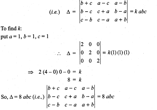 Samacheer Kalvi 11th Maths Solutions Chapter 7 Matrices and Determinants Ex 7.3 5