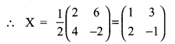 Samacheer Kalvi 11th Maths Solutions Chapter 7 Matrices and Determinants Ex 7.5 5