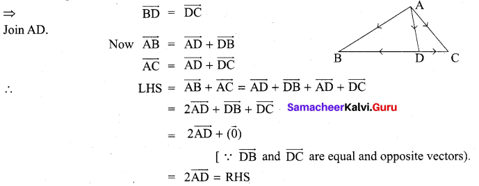 Samacheer Kalvi 11th Maths Solutions Chapter 8 Vector Algebra - I Ex 8.1 13