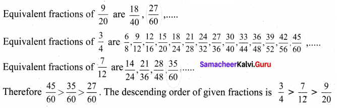 Samacheer Kalvi 6th Maths Solutions Term 3 Chapter 1 Fractions Intext Questions 15