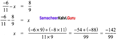 Samacheer Kalvi 8th Maths Term 1 Chapter 1 Rational Numbers Ex 1.1 30