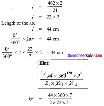 Samacheer Kalvi 8th Maths Term 1 Chapter 2 Measurements Ex 2.1 8