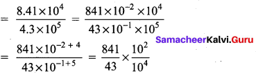 Samacheer Kalvi 9th Maths Chapter 2 Real Numbers Ex 2.8 5