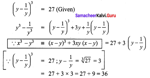 Samacheer Kalvi 9th Maths Chapter 3 Algebra Ex 3.4 3