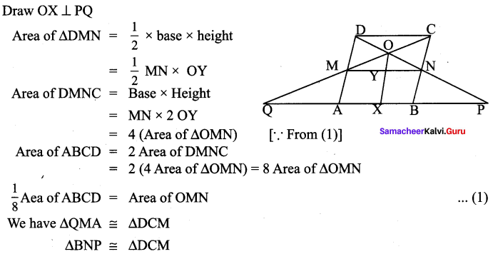 Samacheer Kalvi 9th Maths Chapter 4 Geometry Ex 4.2 54