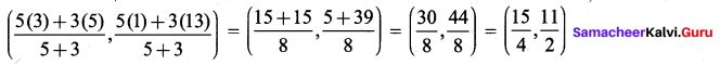 Samacheer Kalvi 9th Maths Chapter 5 Coordinate Geometry Additional Questions 90
