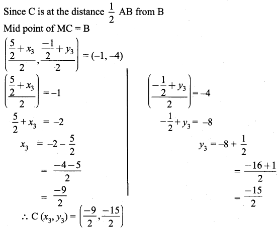Samacheer Kalvi 9th Maths Chapter 5 Coordinate Geometry Ex 5.4 7