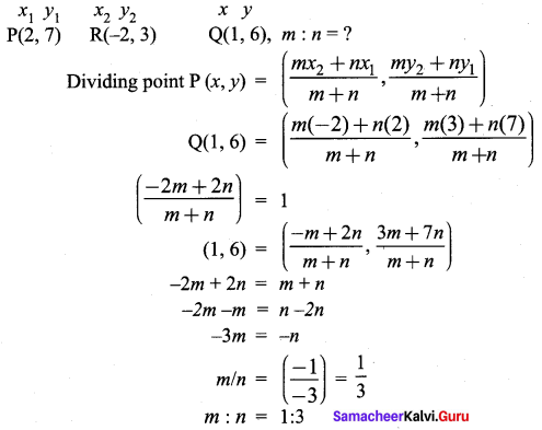 Samacheer Kalvi 9th Maths Chapter 5 Coordinate Geometry Ex 5.6 54