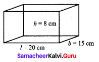 Samacheer Kalvi 9th Maths Chapter 7 Mensuration Ex 7.2 1