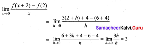 Samacheer Kalvi 11th Maths Solutions Chapter 10 Differentiability and Methods of Differentiation Ex 10.5 19