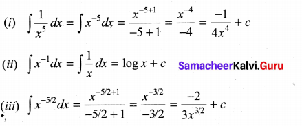 Samacheer Kalvi 11th Maths Solutions Chapter 11 Integral Calculus Ex 11.1 6