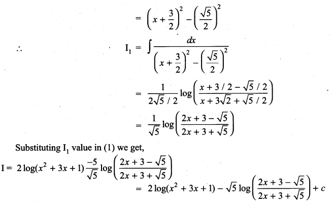 Samacheer Kalvi 11th Maths Solutions Chapter 11 Integral Calculus Ex 11.11 19