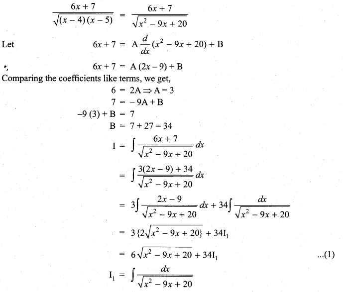 Samacheer Kalvi 11th Maths Solutions Chapter 11 Integral Calculus Ex 11.11 22