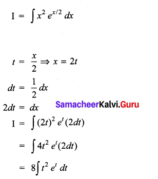 Samacheer Kalvi 11th Maths Solutions Chapter 11 Integral Calculus Ex 11.13 37