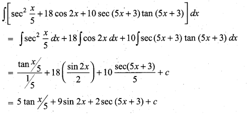 Samacheer Kalvi 11th Maths Solutions Chapter 11 Integral Calculus Ex 11.3 3