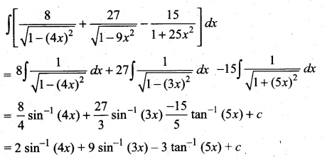 Samacheer Kalvi 11th Maths Solutions Chapter 11 Integral Calculus Ex 11.3 4