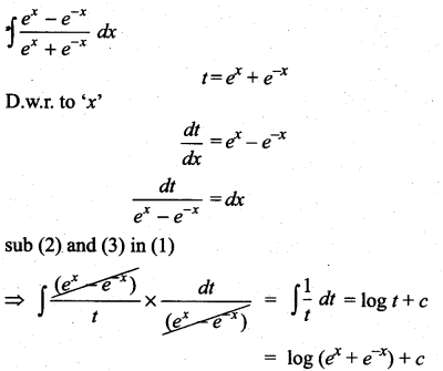 Samacheer Kalvi 11th Maths Solutions Chapter 11 Integral Calculus Ex 11.6 3