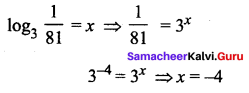 Samacheer Kalvi 11th Maths Solutions Chapter 2 Basic Algebra Ex 2.13 9
