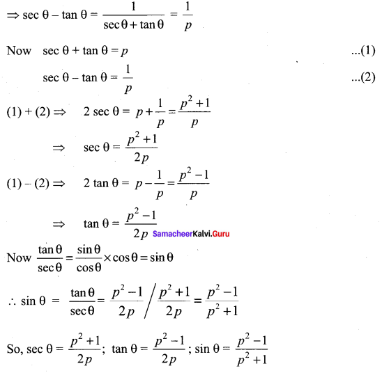 Samacheer Kalvi 11th Maths Solutions Chapter 3 Trigonometry Ex 3.1 33