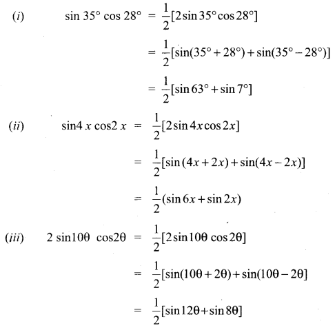 Samacheer Kalvi 11th Maths Solutions Chapter 3 Trigonometry Ex 3.6 1