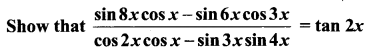 Samacheer Kalvi 11th Maths Solutions Chapter 3 Trigonometry Ex 3.6 11