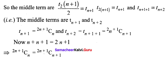 Samacheer Kalvi 11th Maths Solutions Chapter 5 Binomial Theorem, Sequences and Series Ex 5.1 16