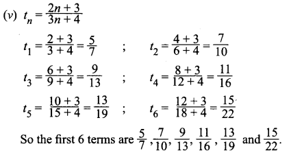 Samacheer Kalvi 11th Maths Solutions Chapter 5 Binomial Theorem, Sequences and Series Ex 5.2 6