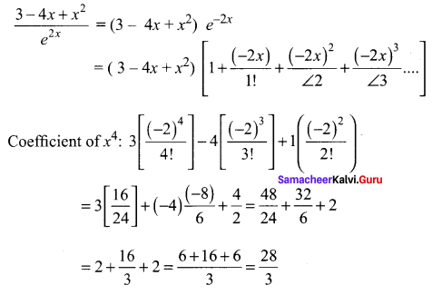Samacheer Kalvi 11th Maths Solutions Chapter 5 Binomial Theorem, Sequences and Series Ex 5.4 22
