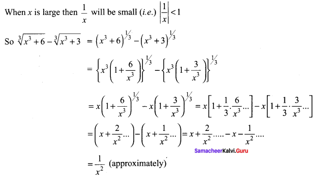 Samacheer Kalvi 11th Maths Solutions Chapter 5 Binomial Theorem, Sequences and Series Ex 5.4 6
